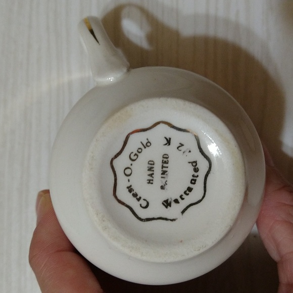 Vintage 1940's Royal China Tea Cup/Saucer & Cake Cutter - Picture 5 of 6